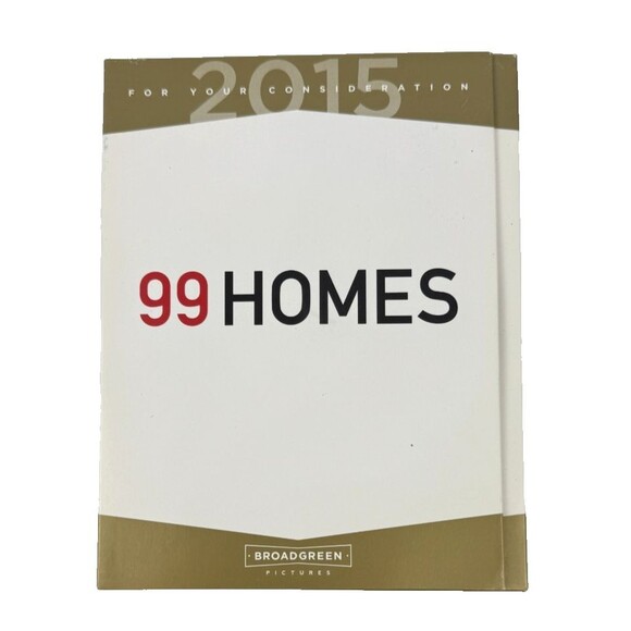 Other - 99 HOMES For Your Consideration FYC DVD PROMO Screener 2015
